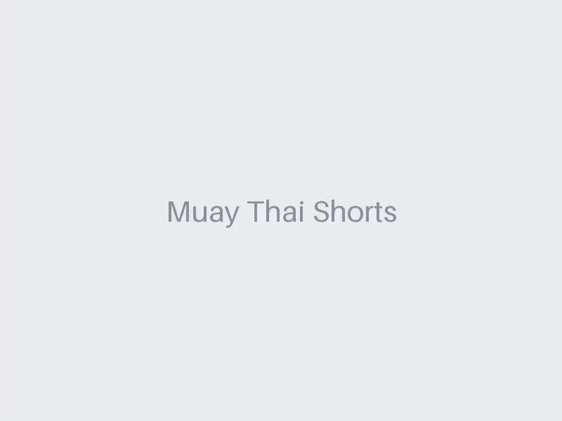 Muay Thai Shorts - Infinitum Boxing