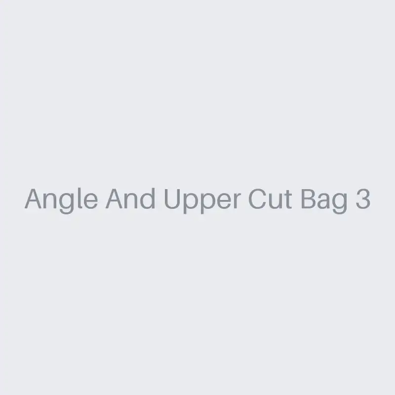 Angle And Upper Cut Bag 3 - Infinitum Boxing