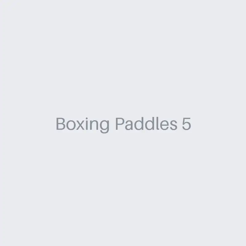 Boxing Paddles 5 - Infinitum Boxing