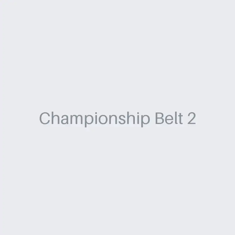 Championship Belt 2 - Infinitum Boxing